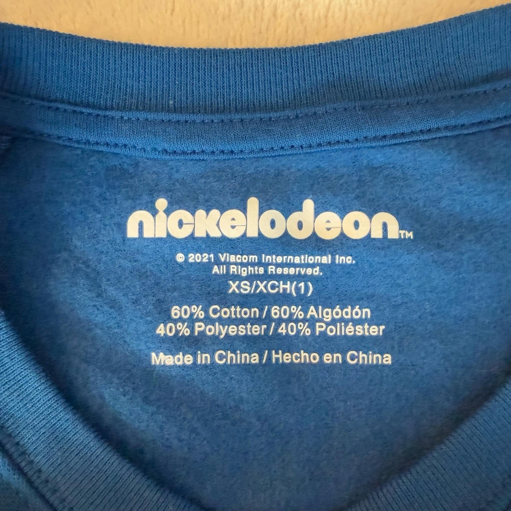 Women's Nickelodeon Sweatshirt XS Blue - Picture 5 of 7